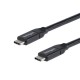 StarTech.com USB2C5C2M 2m USB C USB C Macho Macho Negro cable USB